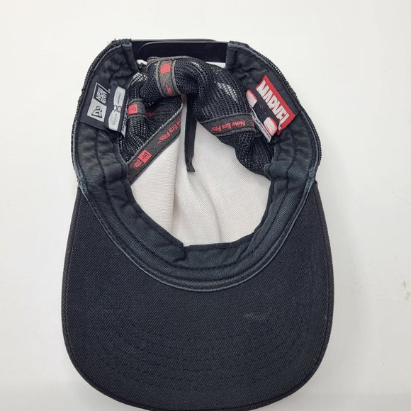 New Era Spider-Man Adjustable Hat Sinister Six Marvel Rhino Shocker Lizard Black - Picture 8 of 13